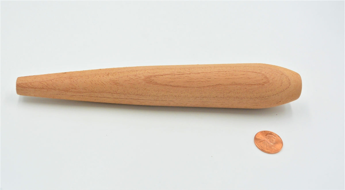 7.50" Slim Profile Musky Lure Blank (Red Cedar)