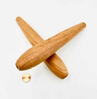 7.50" Slim Profile Musky Lure Blank (Red Cedar)