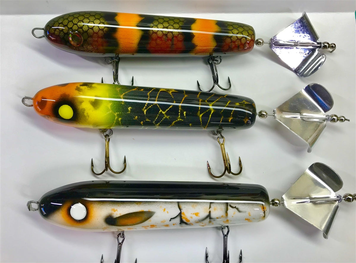 7.50" Slim Profile Musky Lure Blank (Red Cedar)