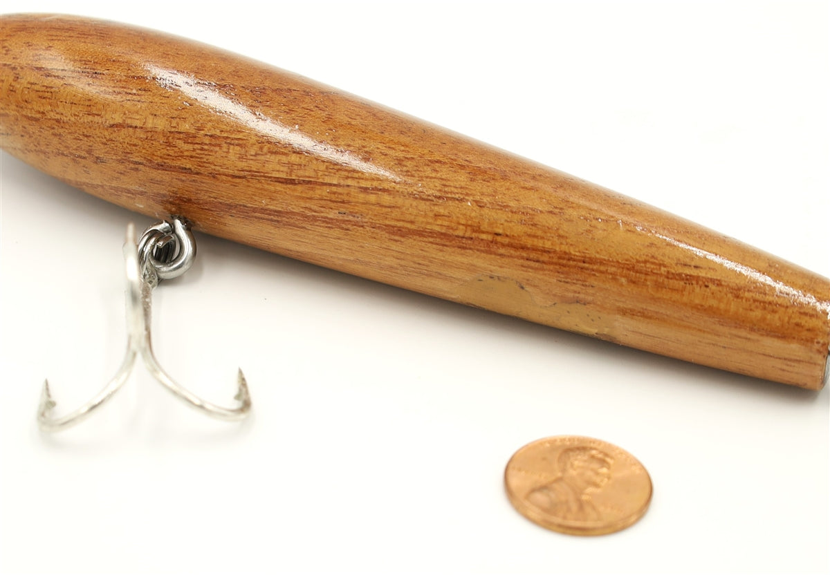 5.25" inch Surface Walker | Tail Weighted Musky & Surf Fishing Wood lure Kit