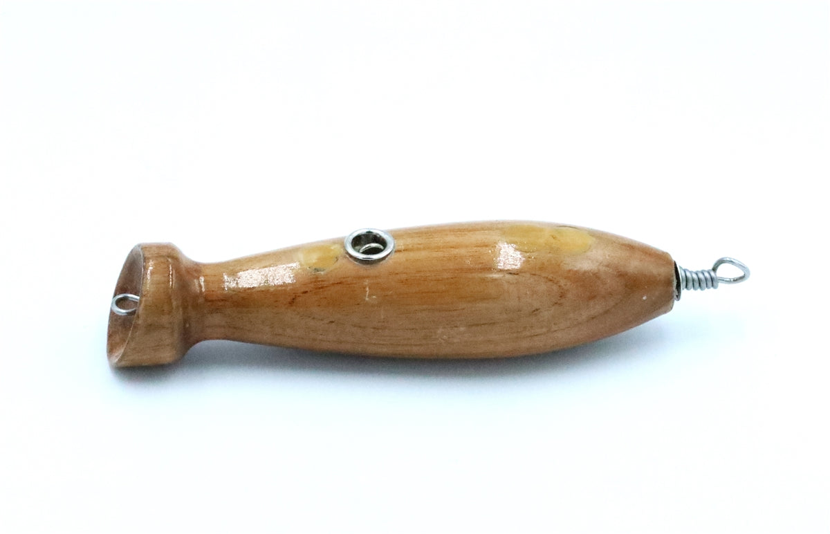5.5” (inch) Ready to Paint Wood Popper Lure Kit