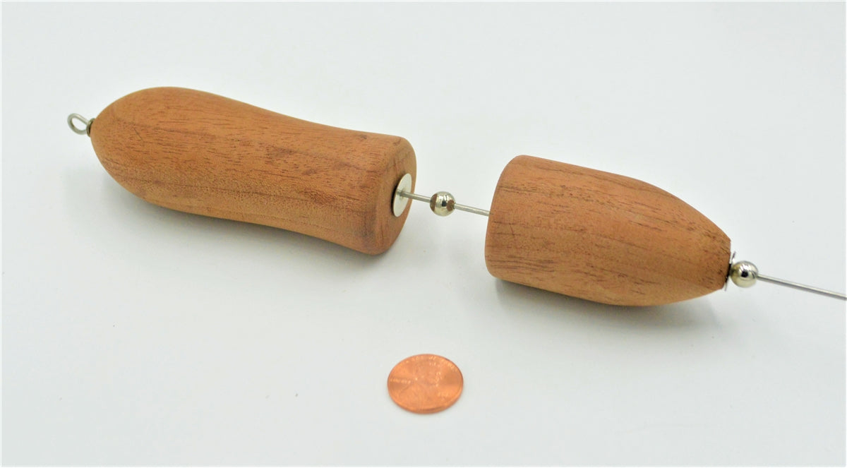 6.5" Musky / Bass Sectional Top water Lure Blank with tail spinner