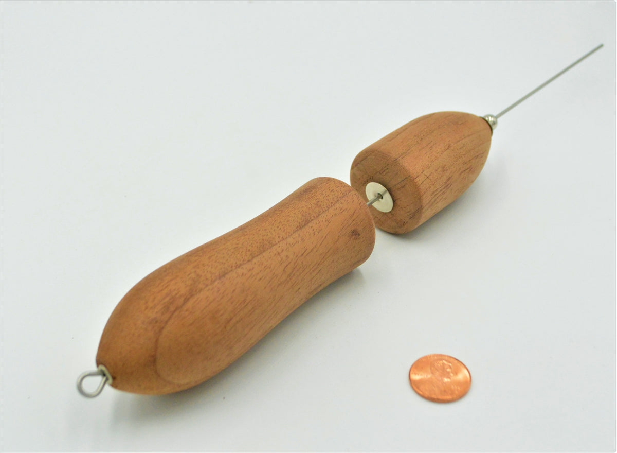 6.5" Musky / Bass Sectional Top water Lure Blank with tail spinner