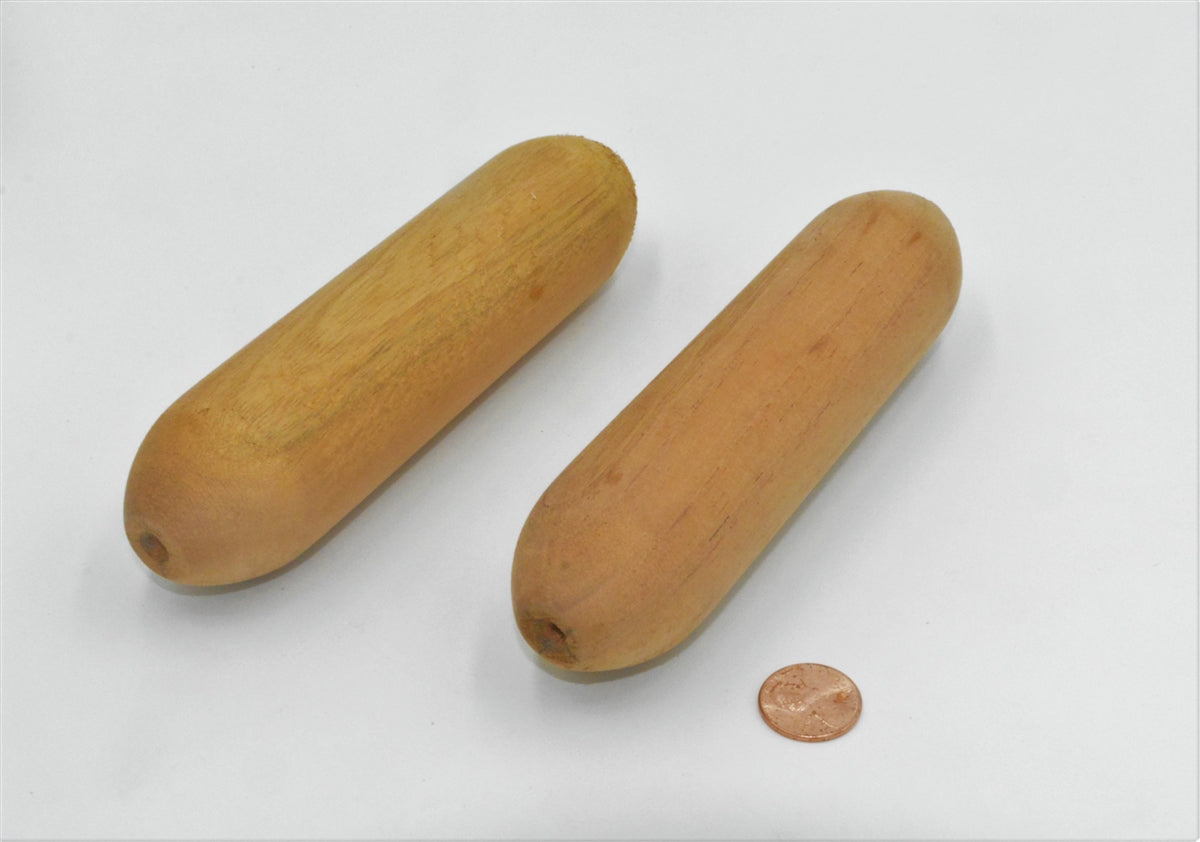 Rolling Pin Lure | Large 6.0" inch uniform thickness wood Musky fishing lure body (Optional through hole)